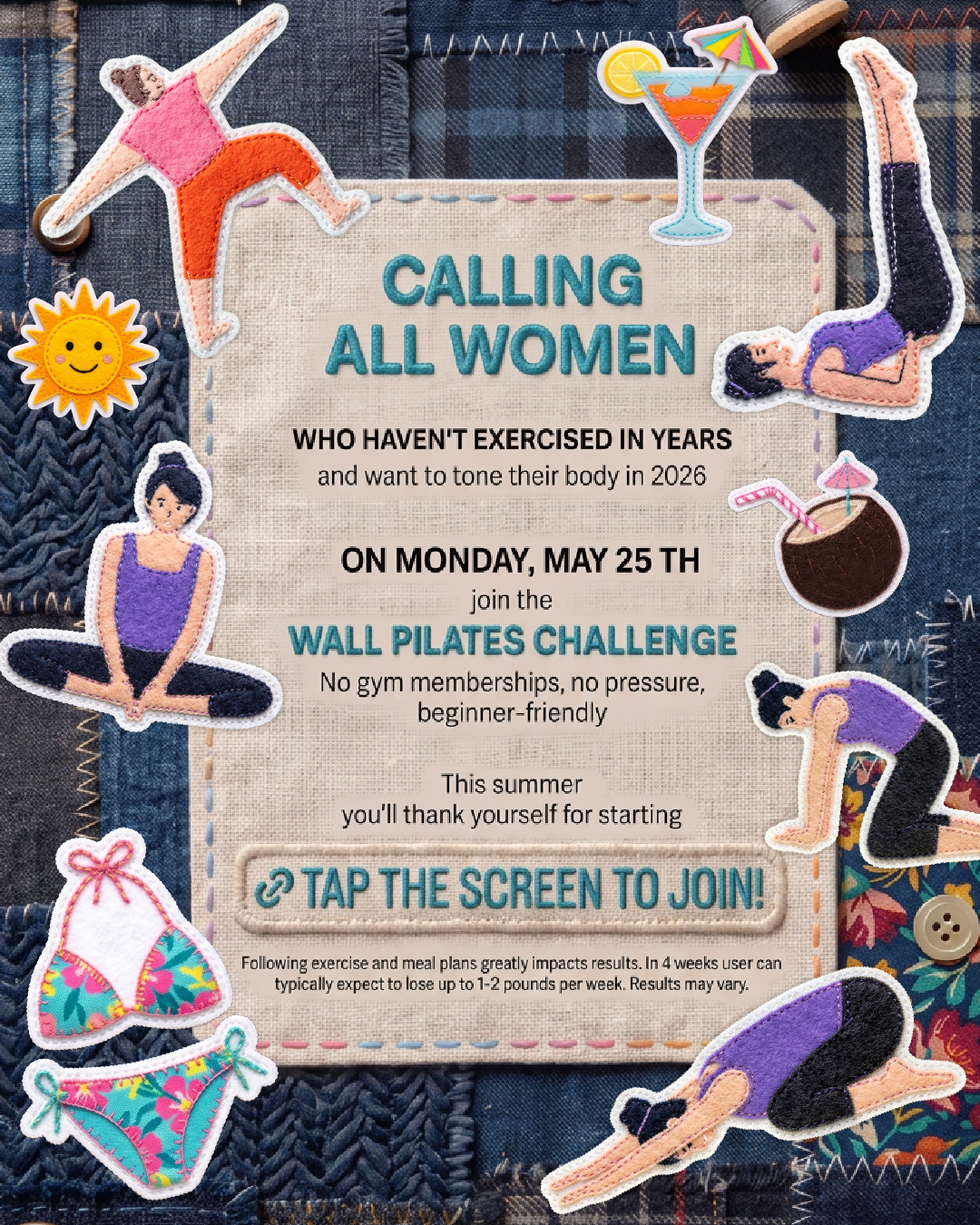 28 Day Challenge Facebook ad