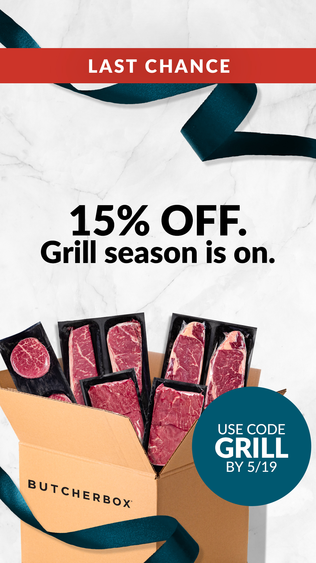 ButcherBox Facebook ad