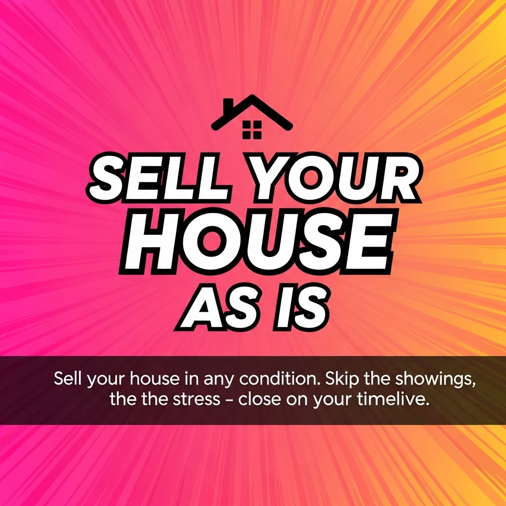 We Buy Houses As-Is Facebook ad: Liz Buys Houses