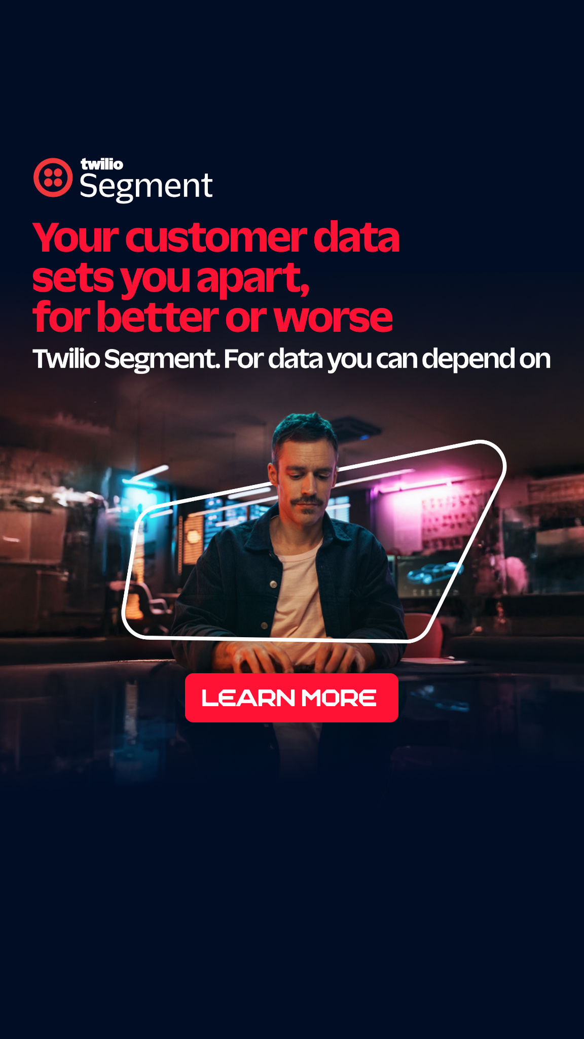 Twilio Facebook ad