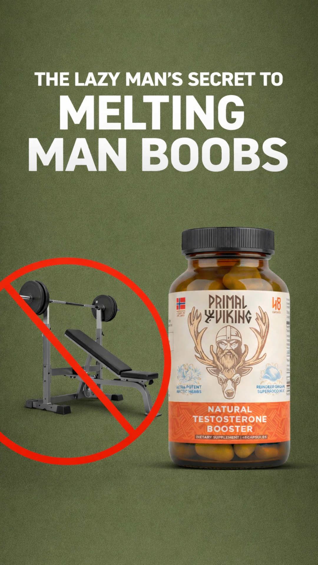 Primal Viking Facebook ad