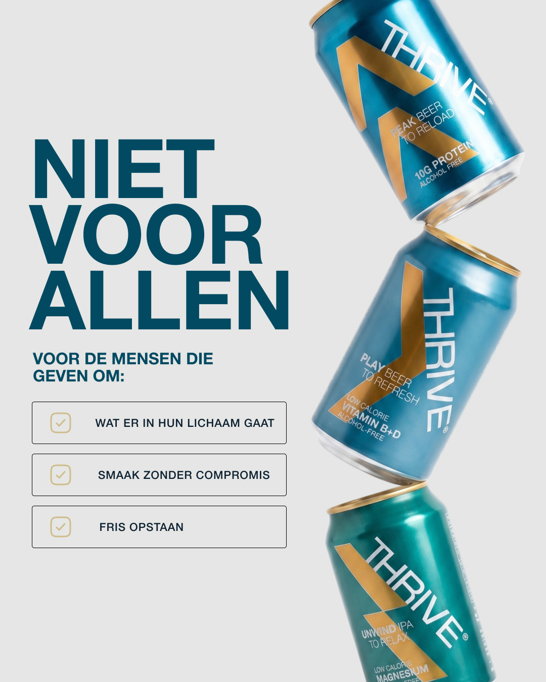 Thrive Beer Facebook ad