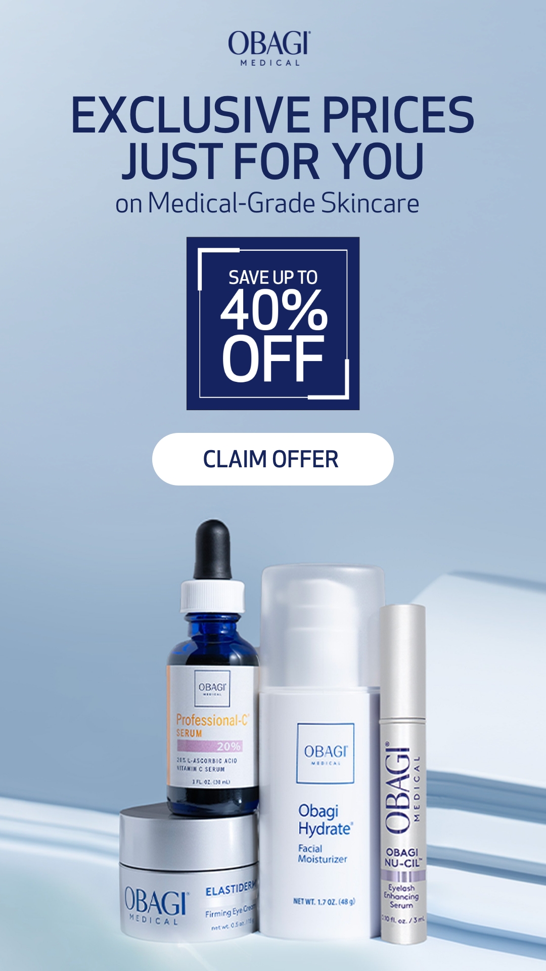 Obagi Medical Facebook ad