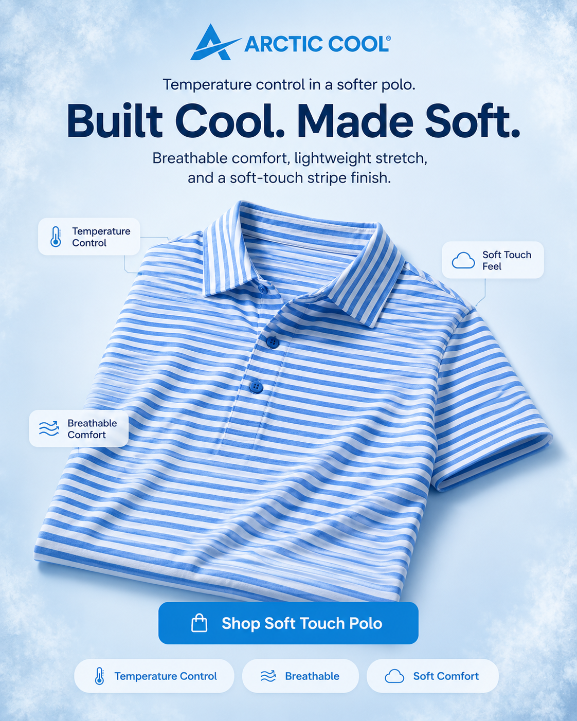 Arctic Cool Facebook ad