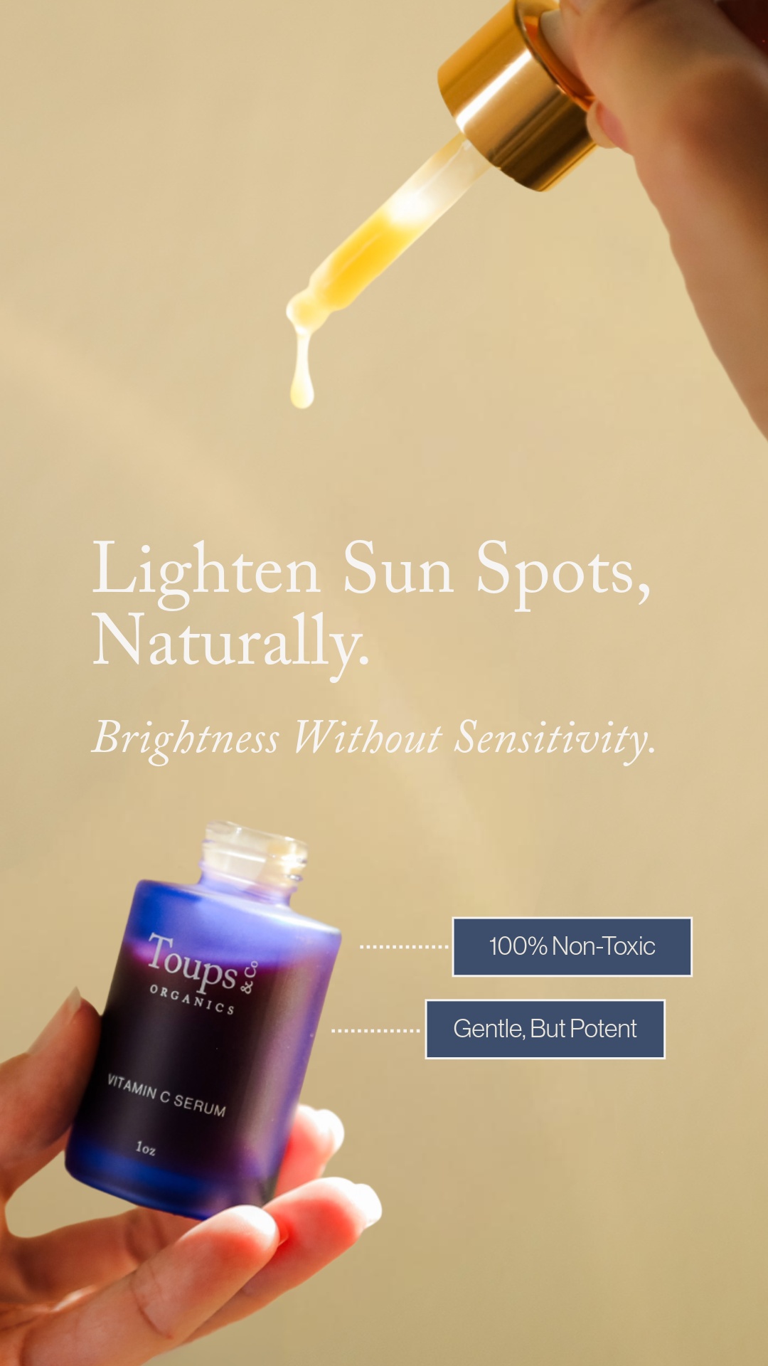Toups and Co Organics Facebook ad