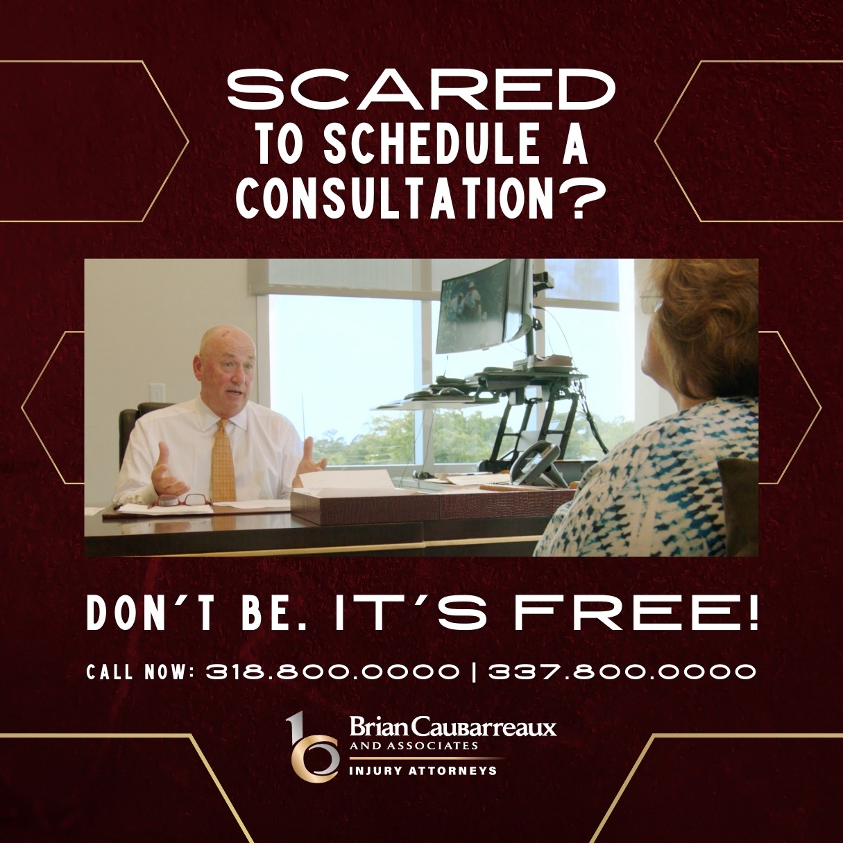 Brian Caubarreaux & Associates Facebook ad
