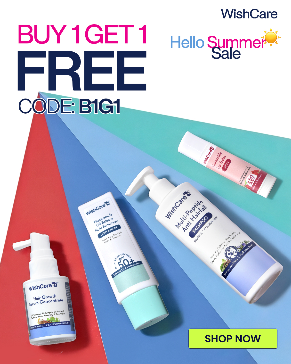 WishCare Facebook ad