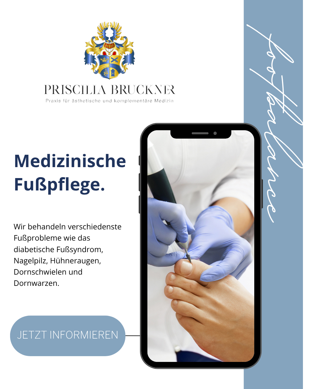 Praxis Priscilla Bruckner Facebook ad
