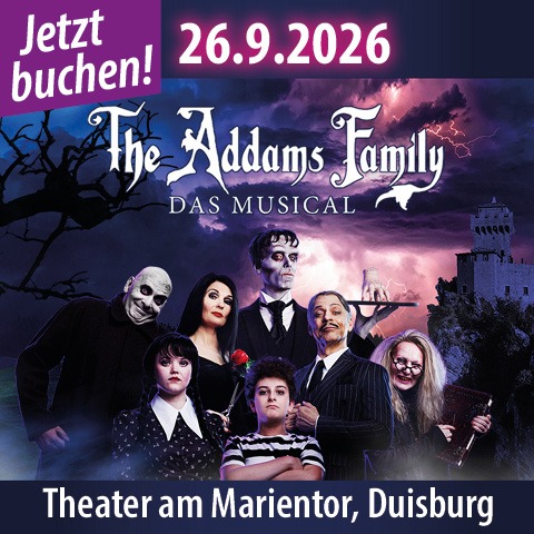 Addams Family - Musical Tour Facebook ad: The Addams Family - Das Musical @ Theater am Marientor |…