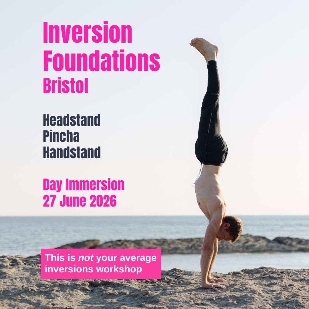 YogaKutir Facebook ad: Yoga Inversions - Bristol