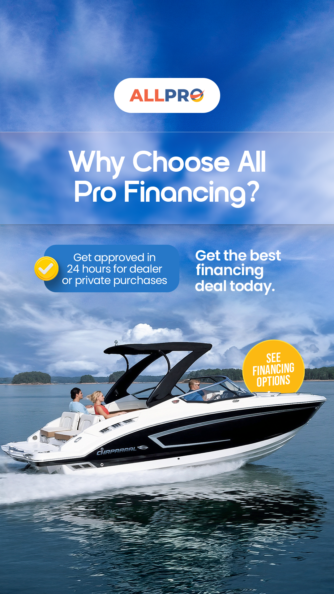 All Pro Financing Facebook ad