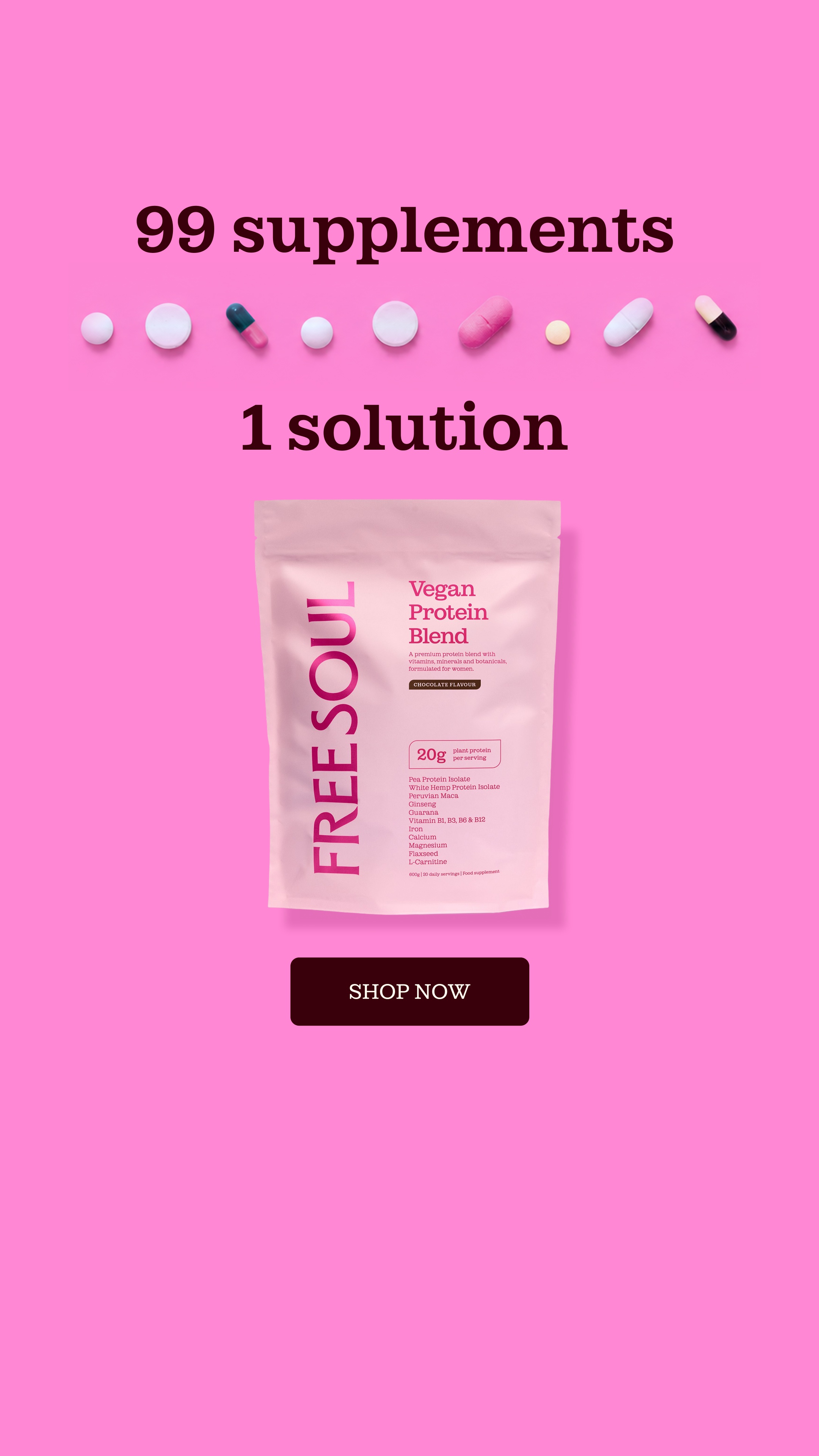 Free Soul Facebook ad