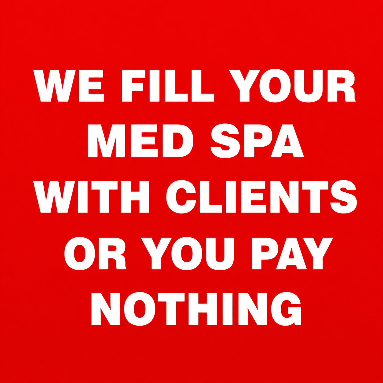 Clinic Blast Facebook ad: Pay Per Patient
