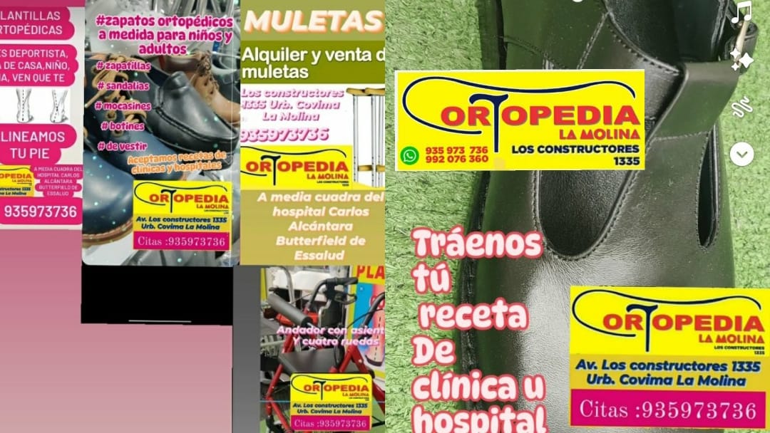 Ortopedia La Molina Los Constructores 1335 Facebook ad: Ortopedia La Molina, es una tienda creada para…
