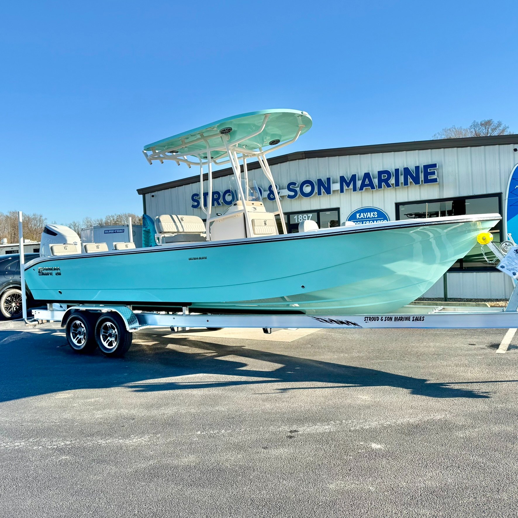 Rene Marine Sales Facebook ad: 2026 Carolina Skiff 26 ultra elite