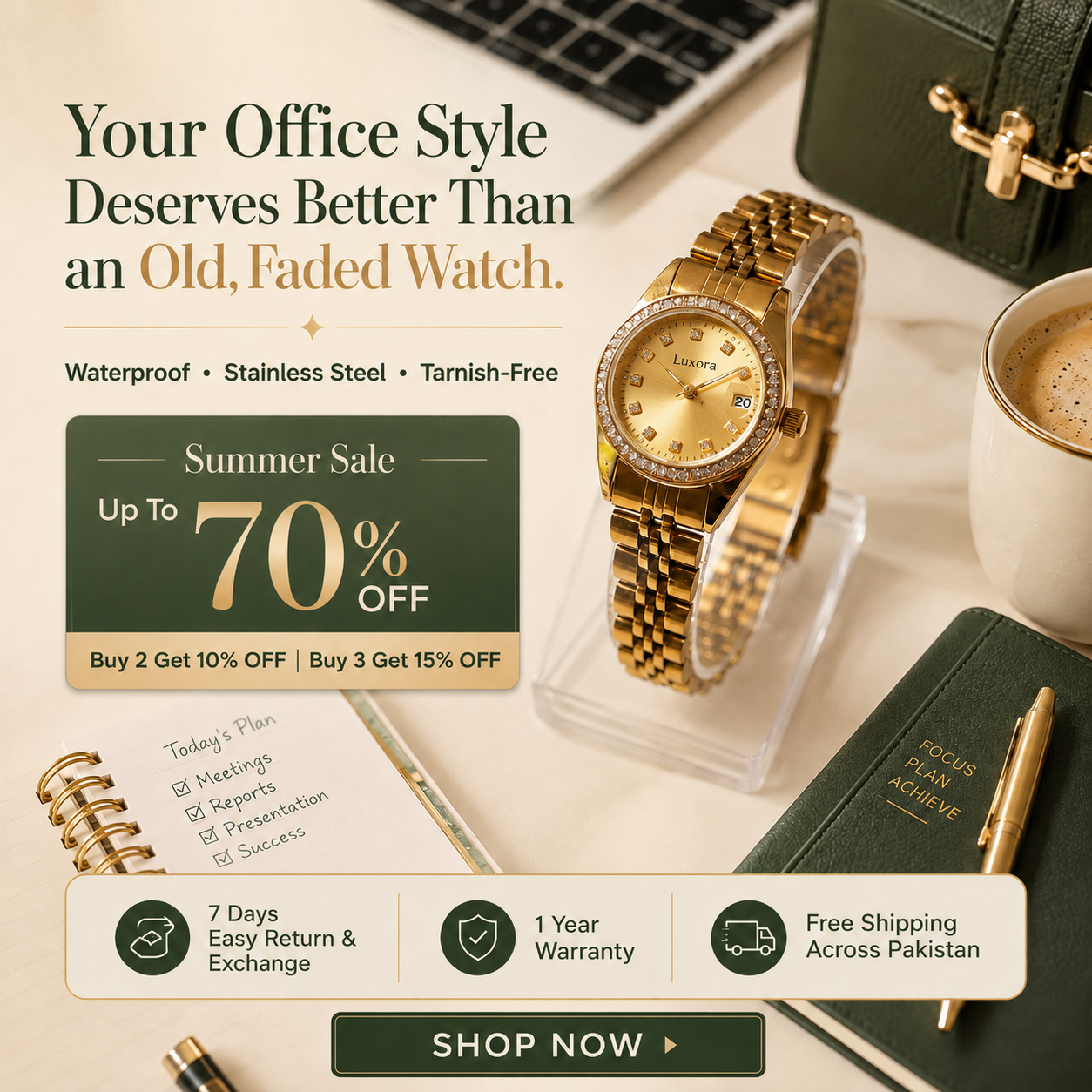 Luxora Facebook ad