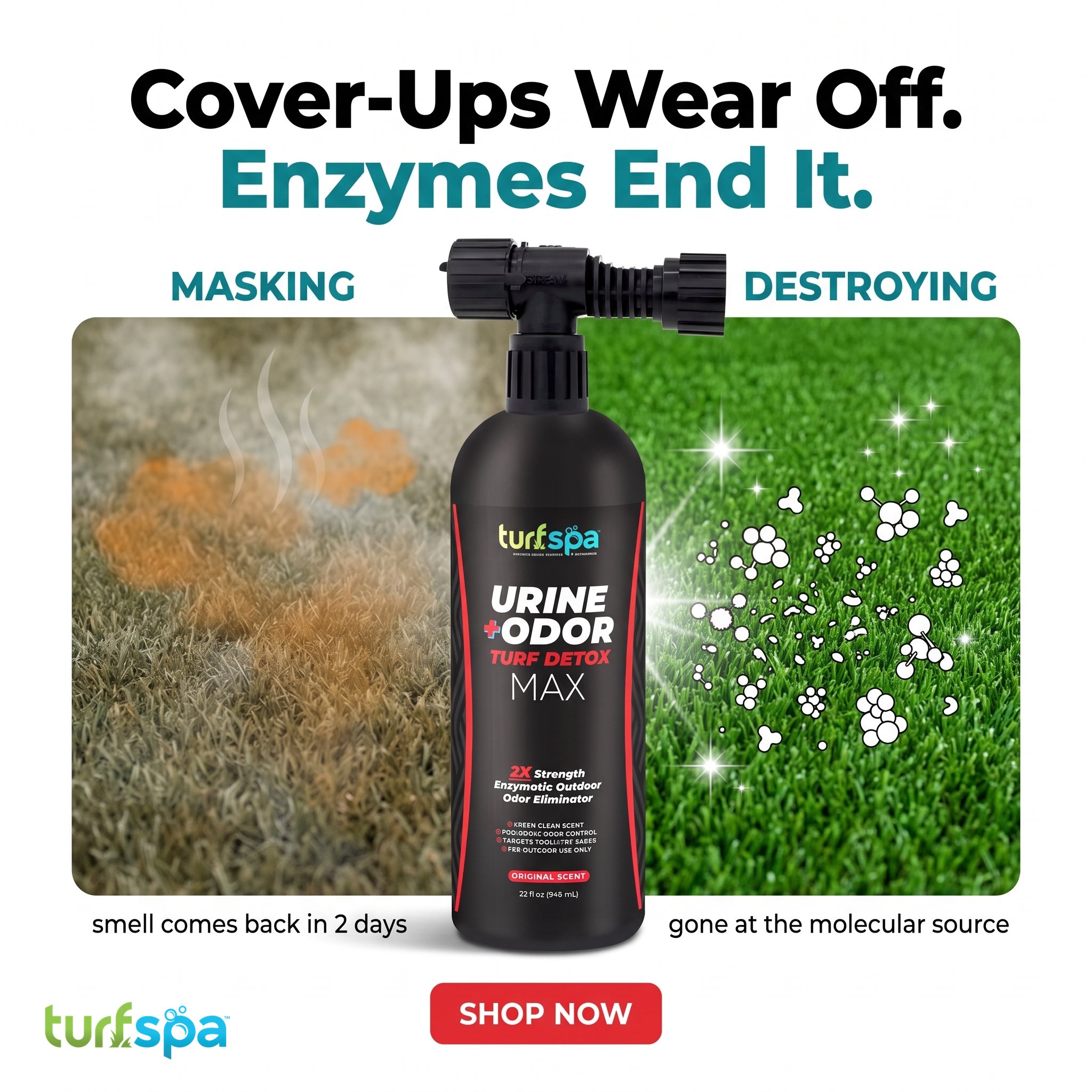 TurfSpa Facebook ad