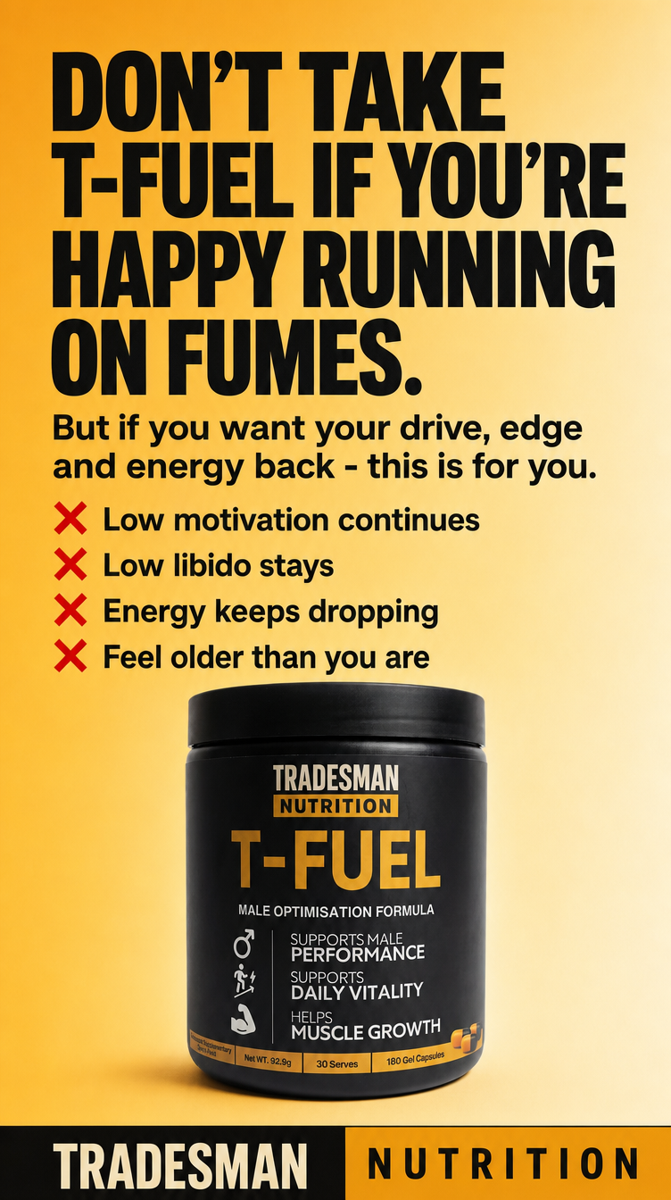 Tradesman Nutrition Facebook ad
