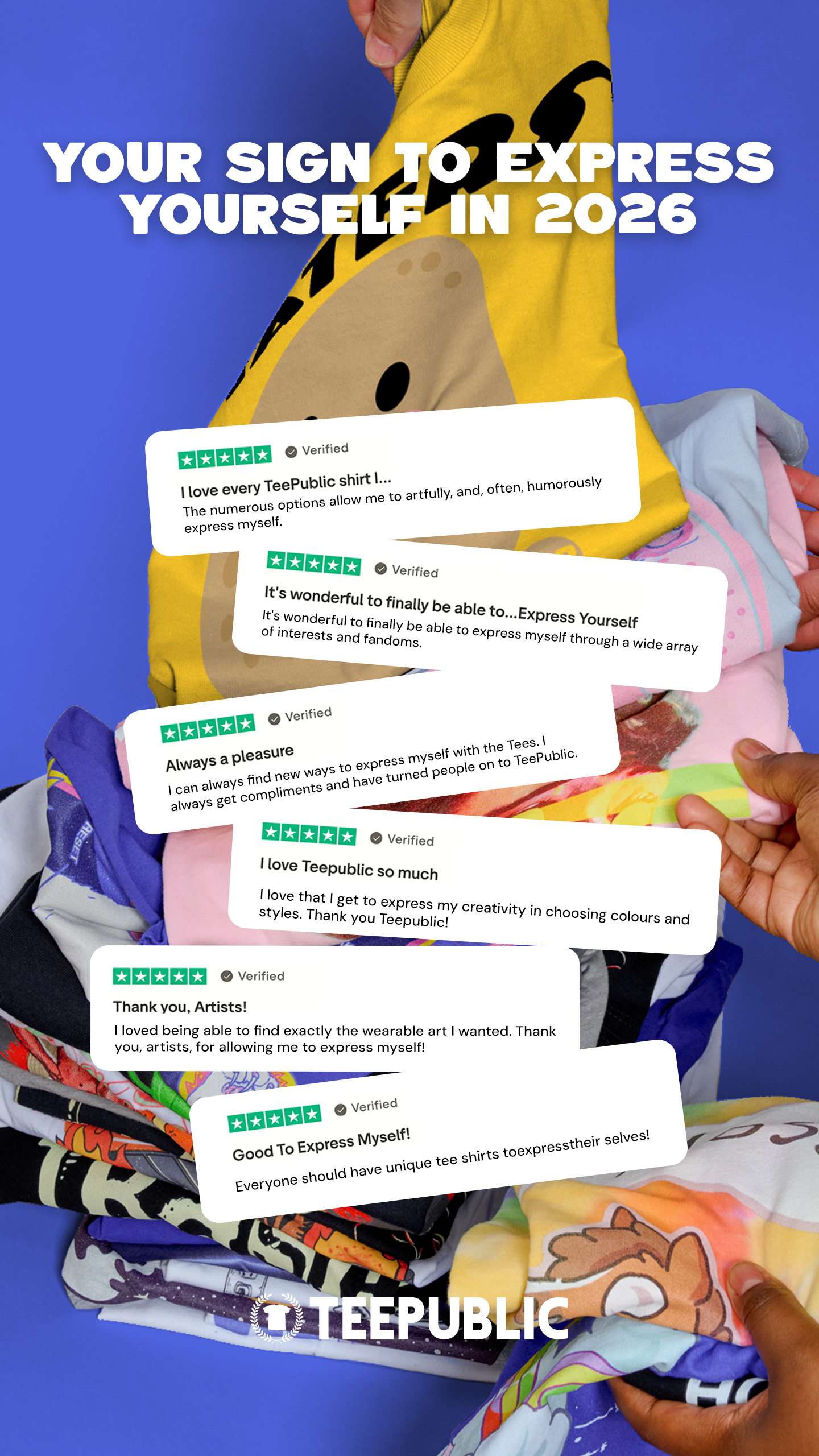 TeePublic.com Facebook ad