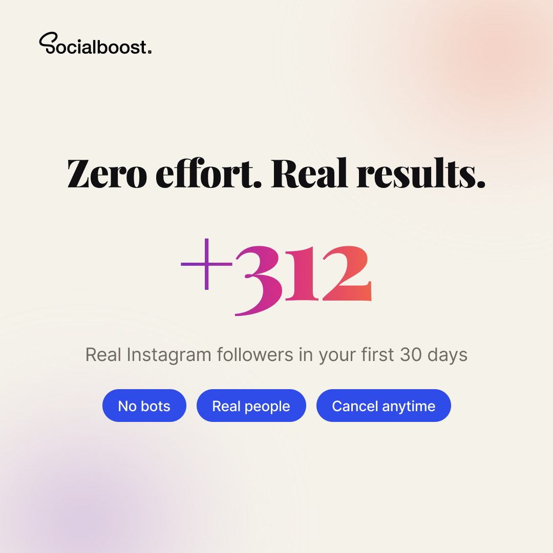 Socialboost Facebook ad: Still thinking about it?