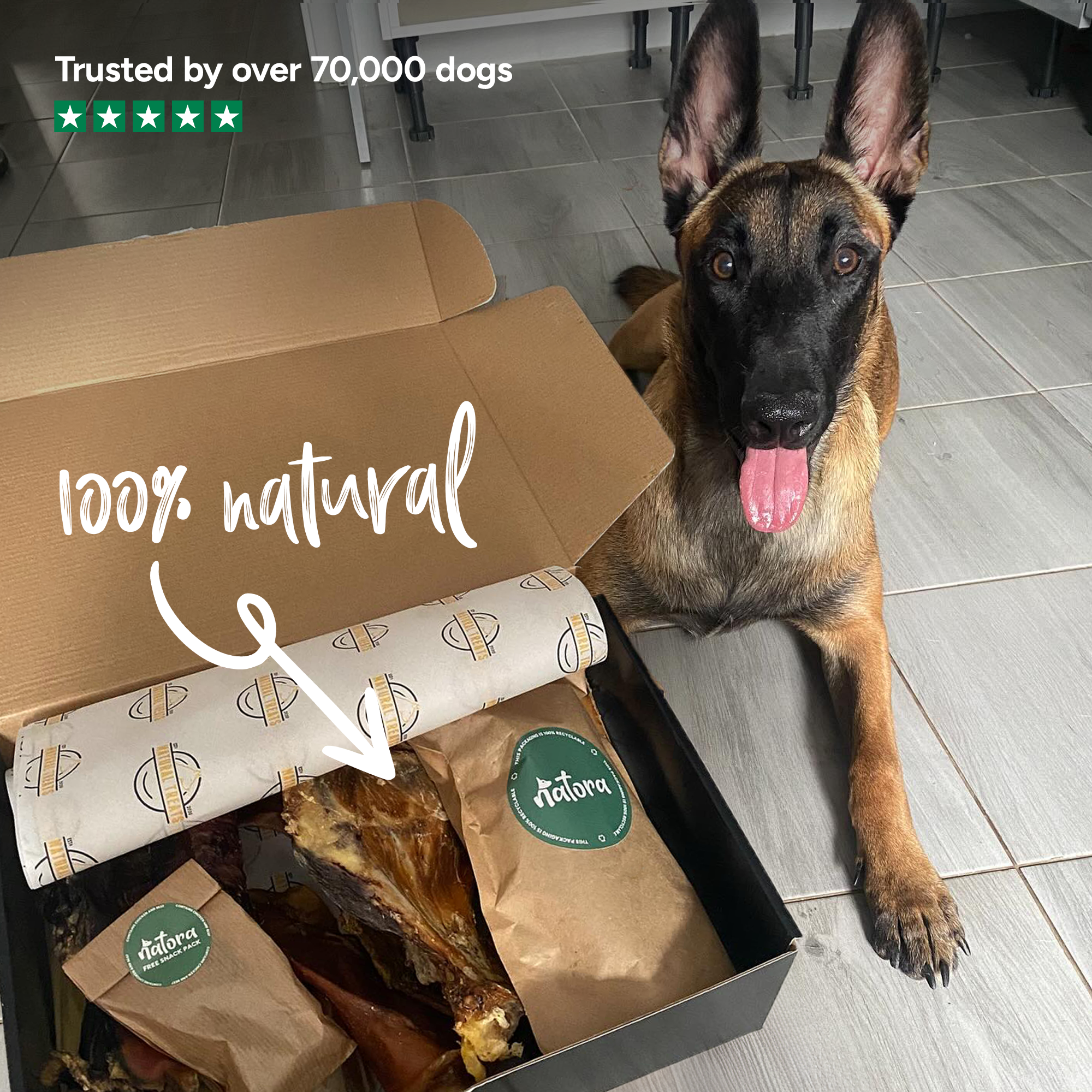 Natural Treats Facebook ad