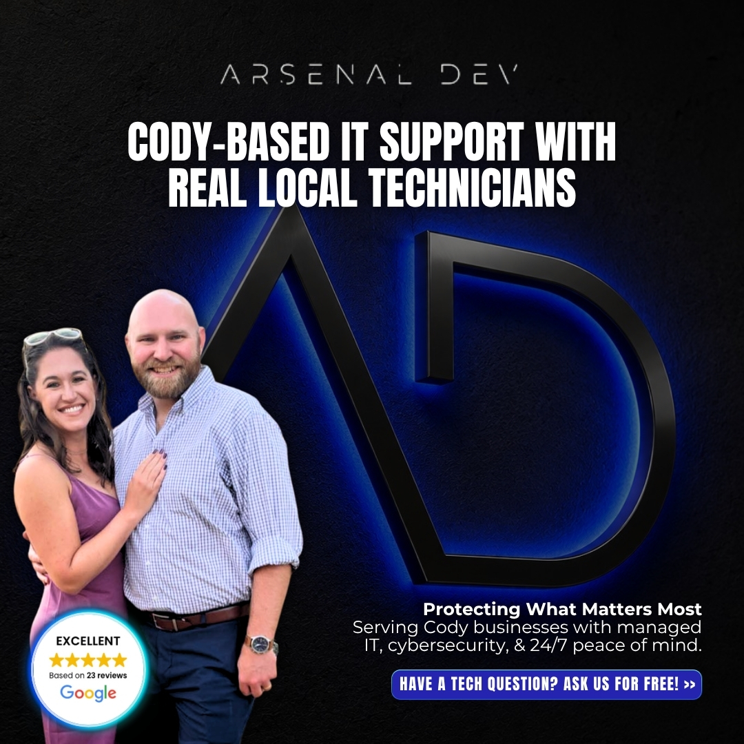 Arsenal Dev Managed Services Facebook ad: Talk To Us