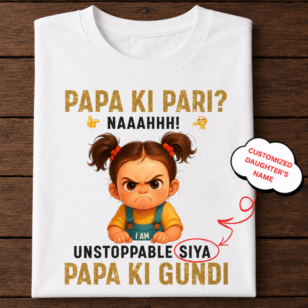 The Veloura Facebook ad: Print Your Daughter's Name