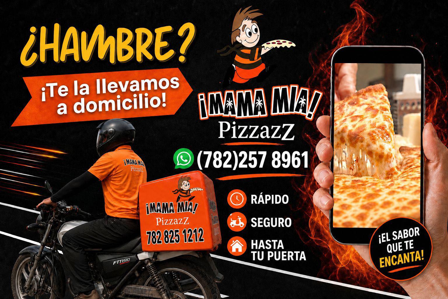 Mama Mia Pizzas Coatzintla Poza Rica Facebook ad: ¡ATENCIÓN POZA RICA, COATZINTLA!