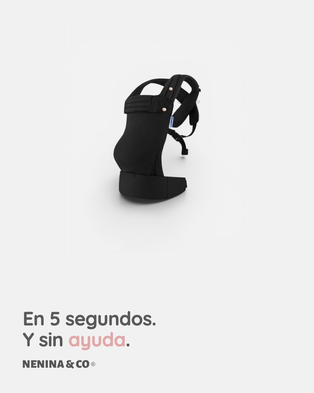 Nenina And Co Facebook ad: Mochila de porteo HUG