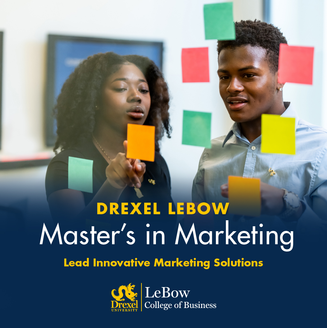 LeBow College of Business - Drexel University Facebook ad: Market-driven STEM Program