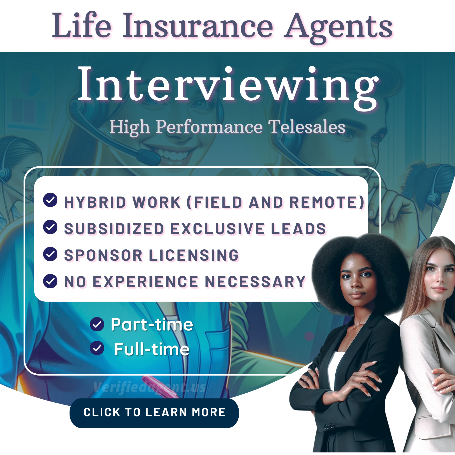 Roberts Agency Facebook ad: We are looking for you!