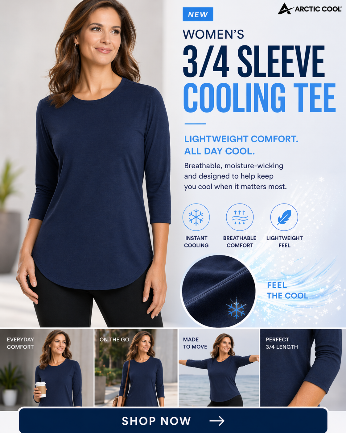 Arctic Cool Facebook ad