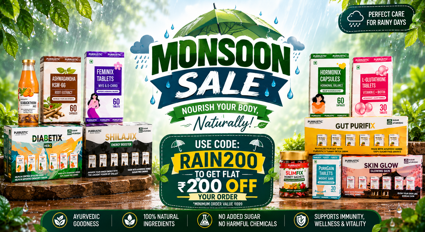Purrustic Facebook ad: Health Supplements at Lowest Price Possible!