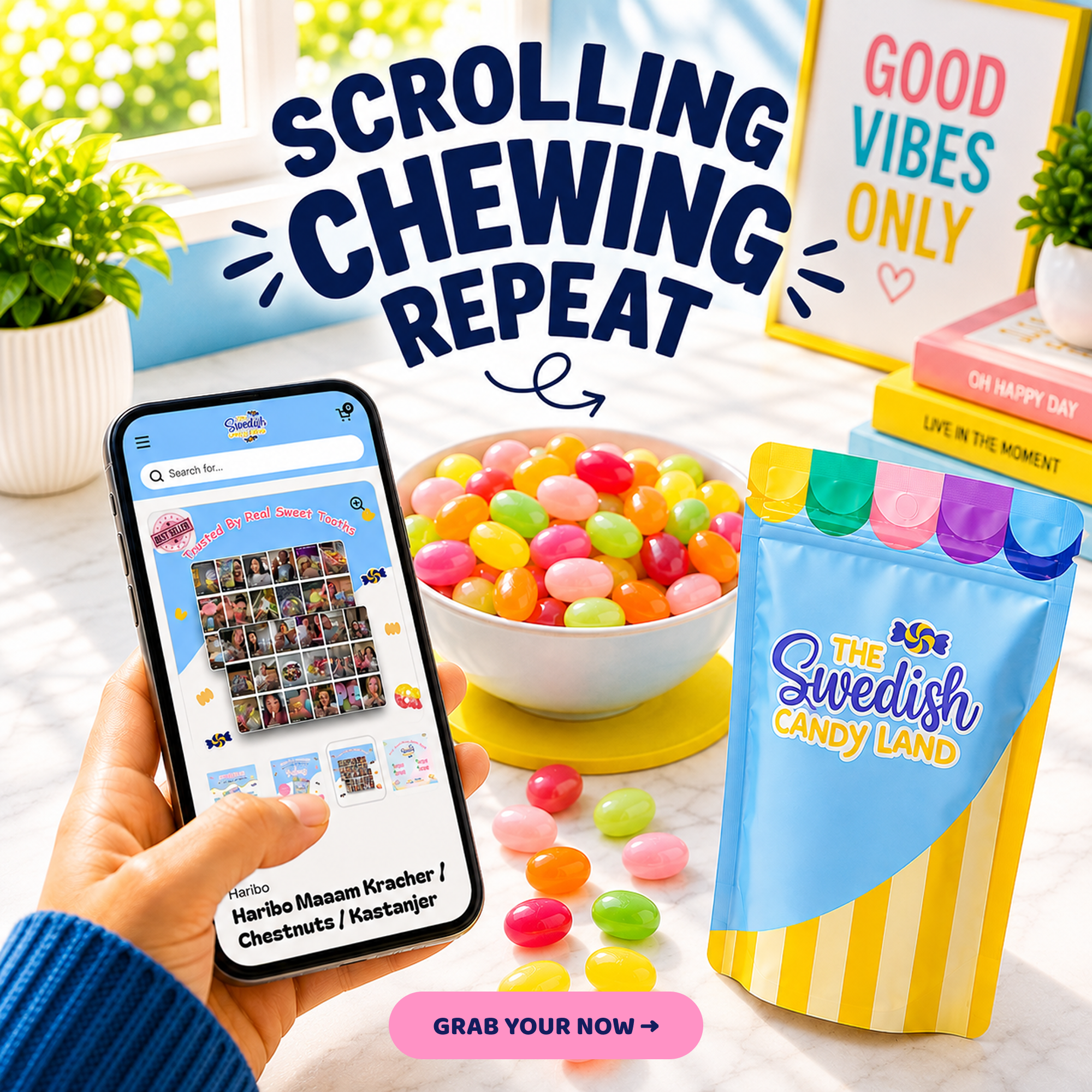 Swedish Candy Land Facebook ad