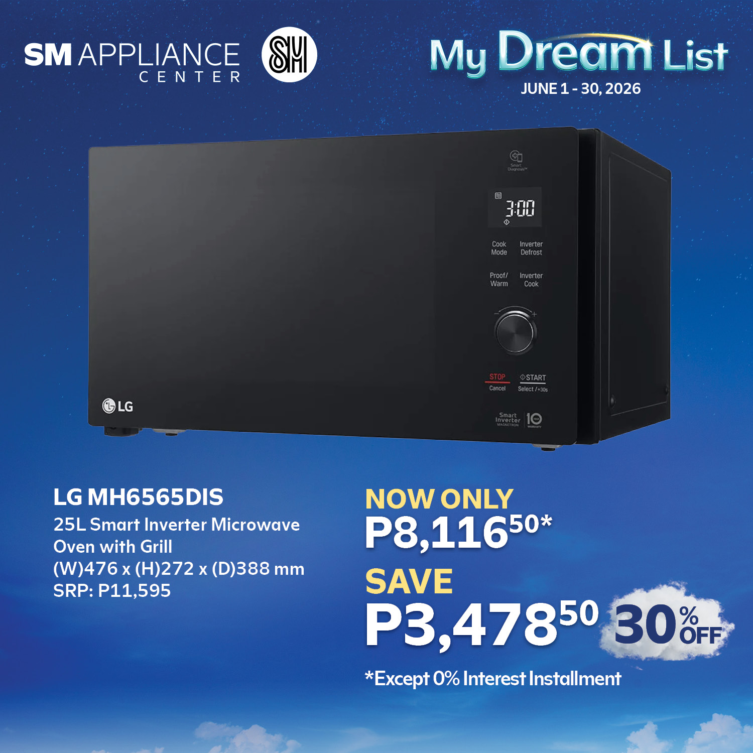 SM Appliance Center Facebook ad