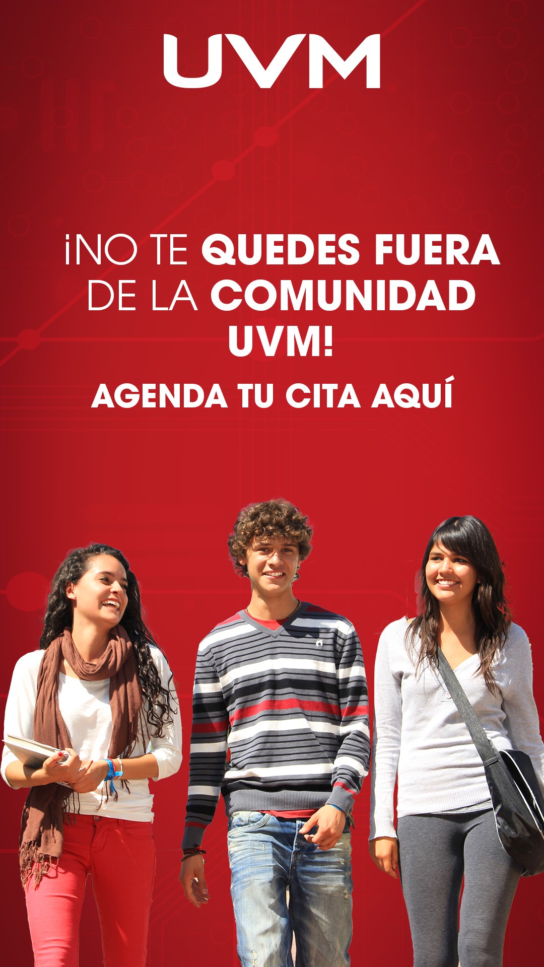 UVM Facebook ad