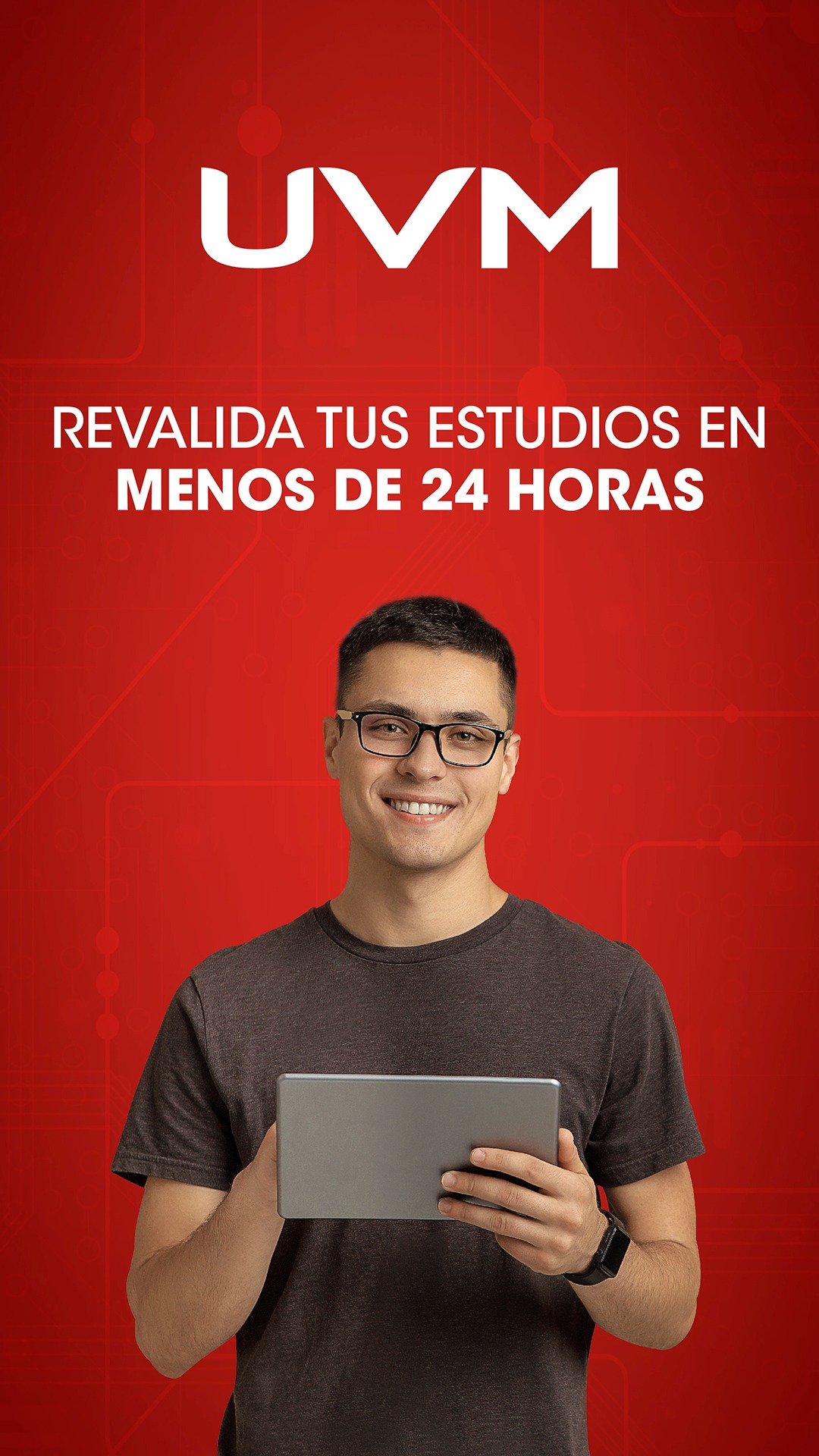 UVM Facebook ad