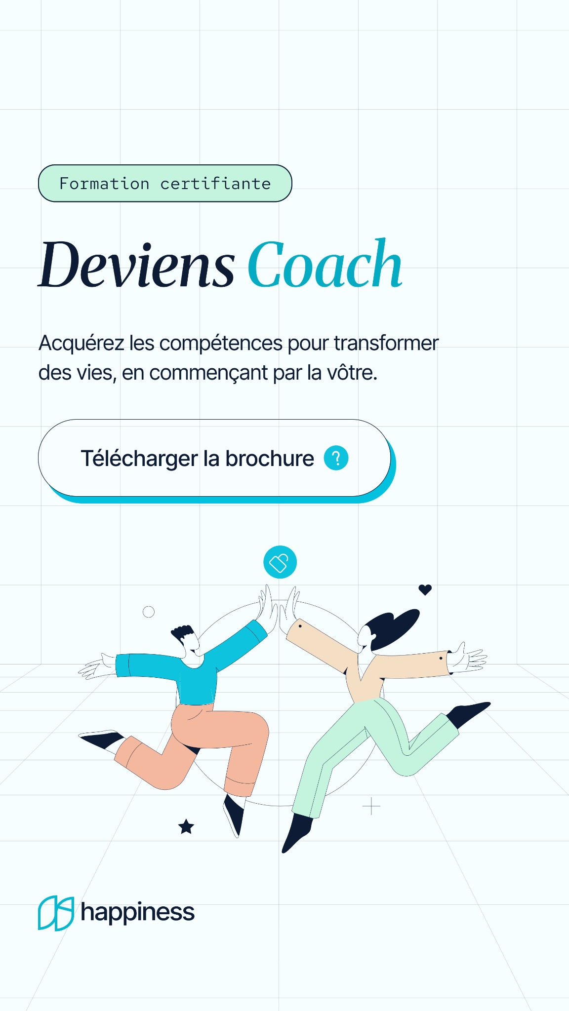 Happiness consulting & coaching Facebook ad