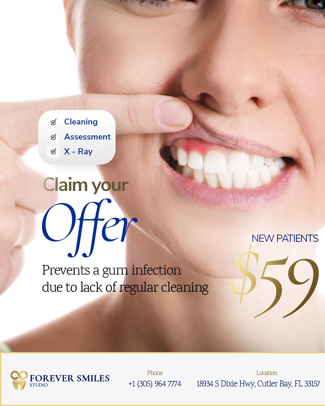 Forever Smiles Studio Facebook ad