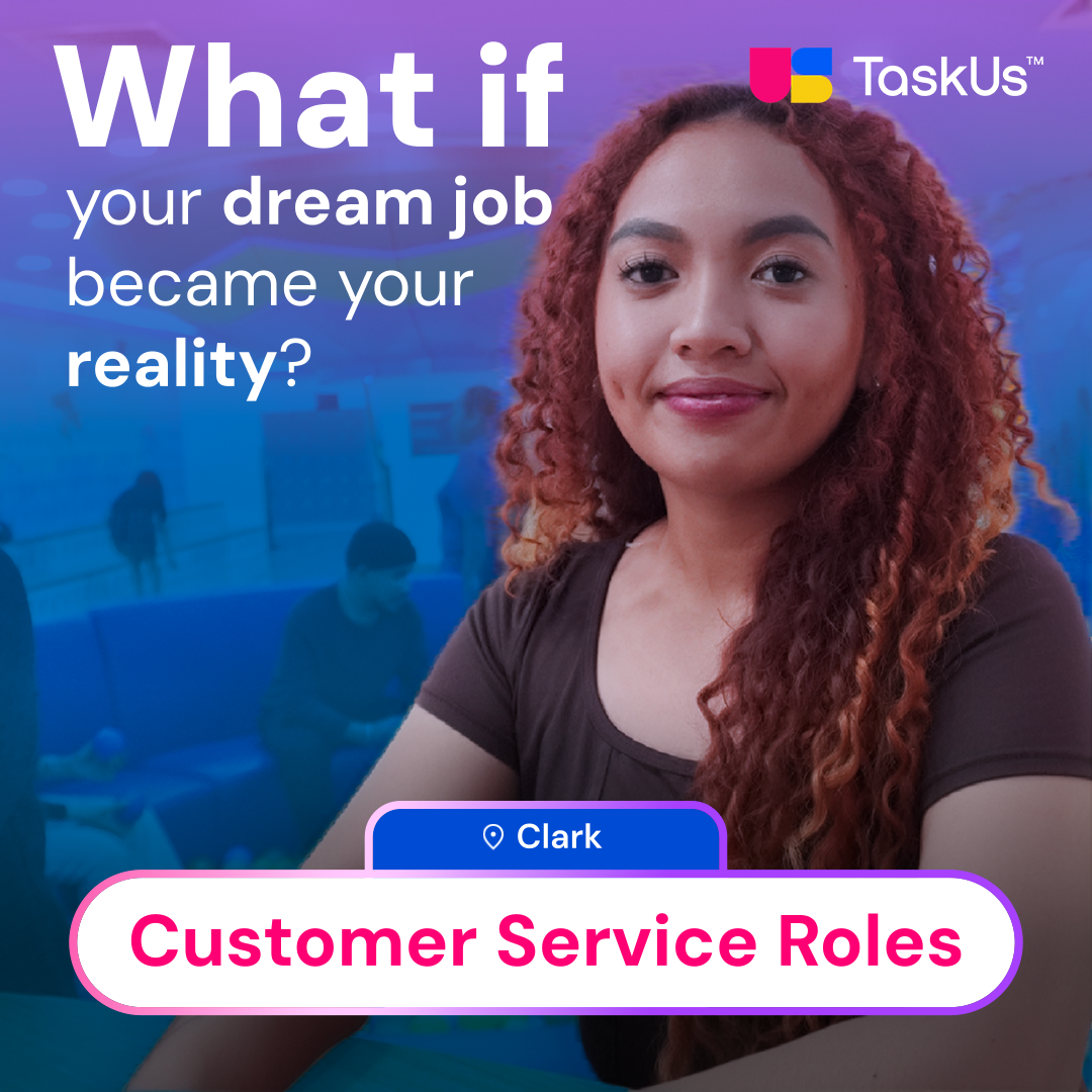 TaskUs Facebook ad