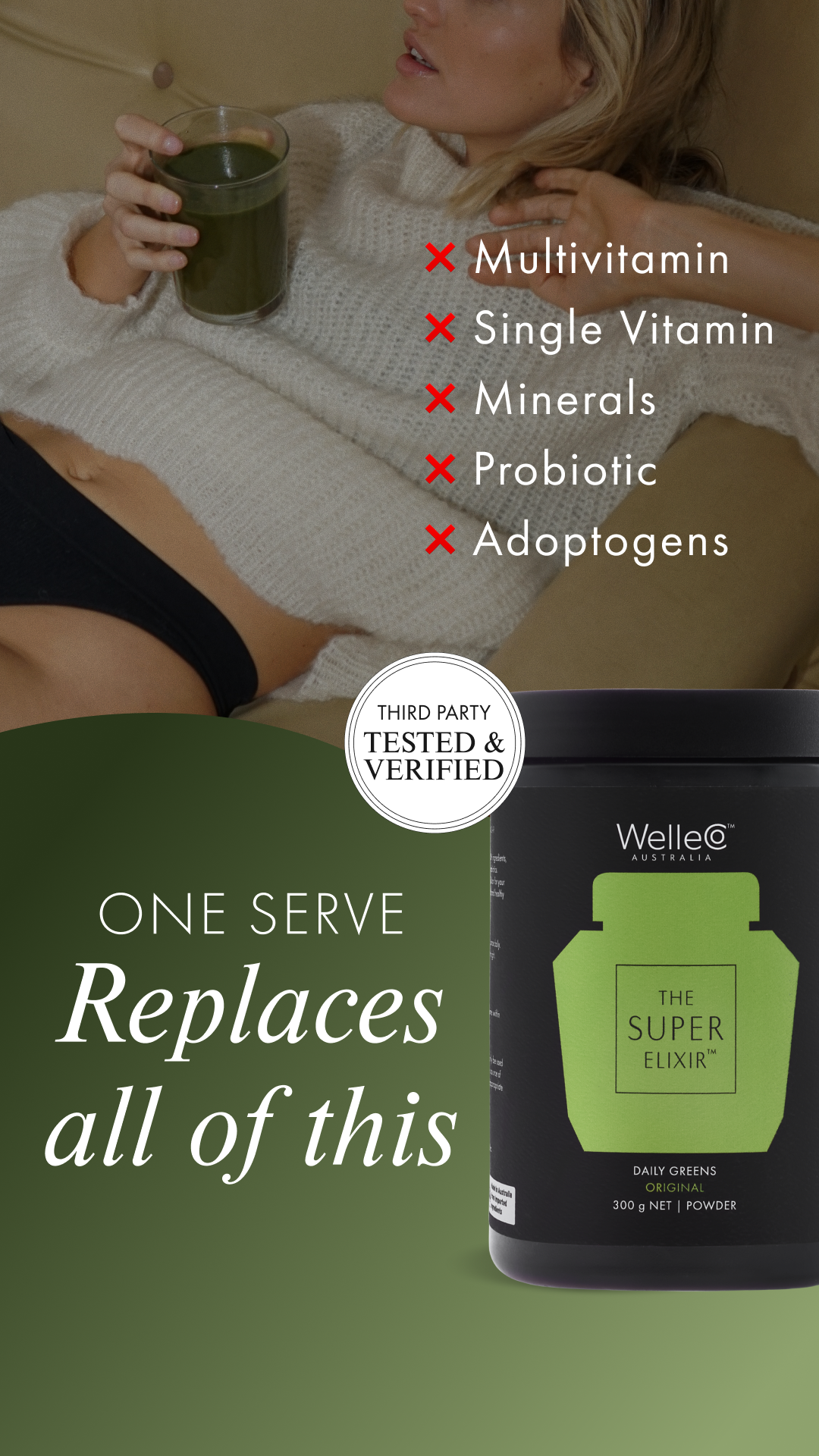 WelleCo Facebook ad