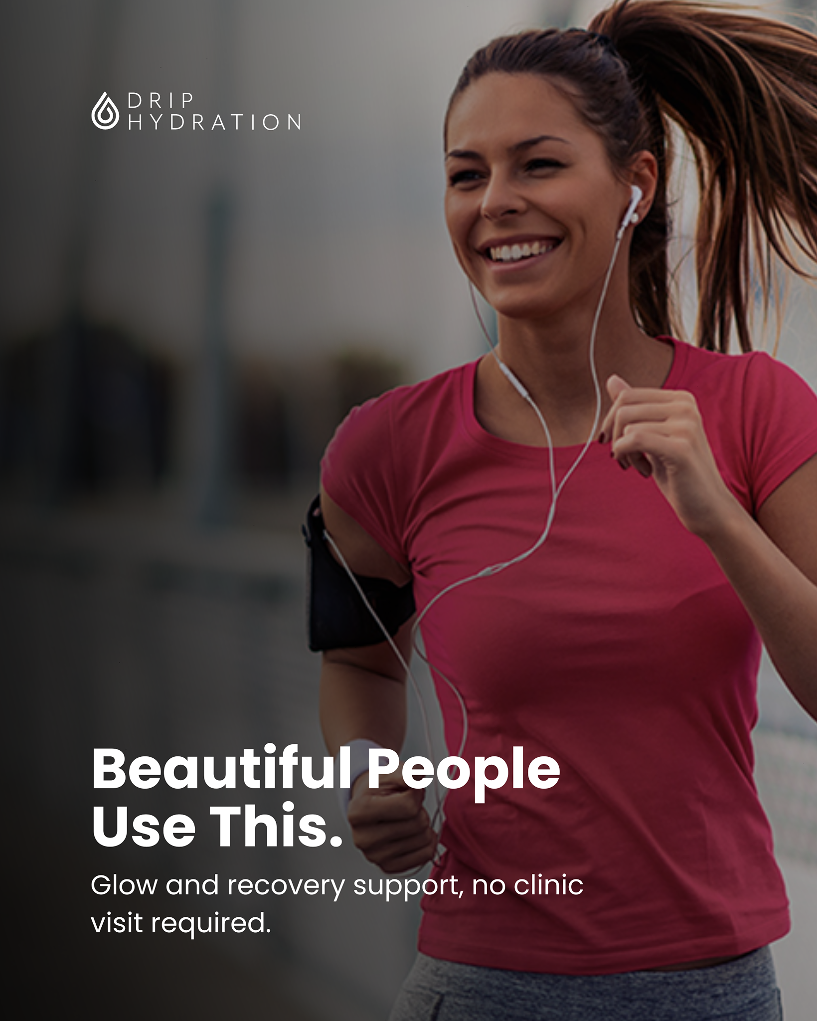 Drip Hydration Facebook ad