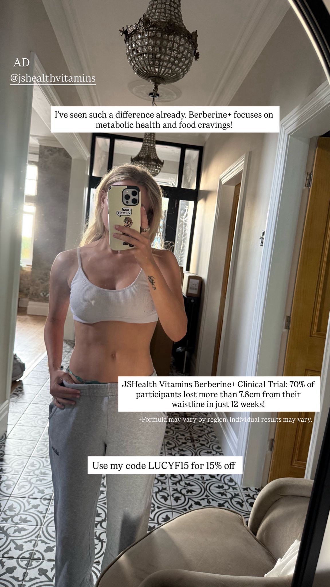 Lucy Fallon Facebook ad