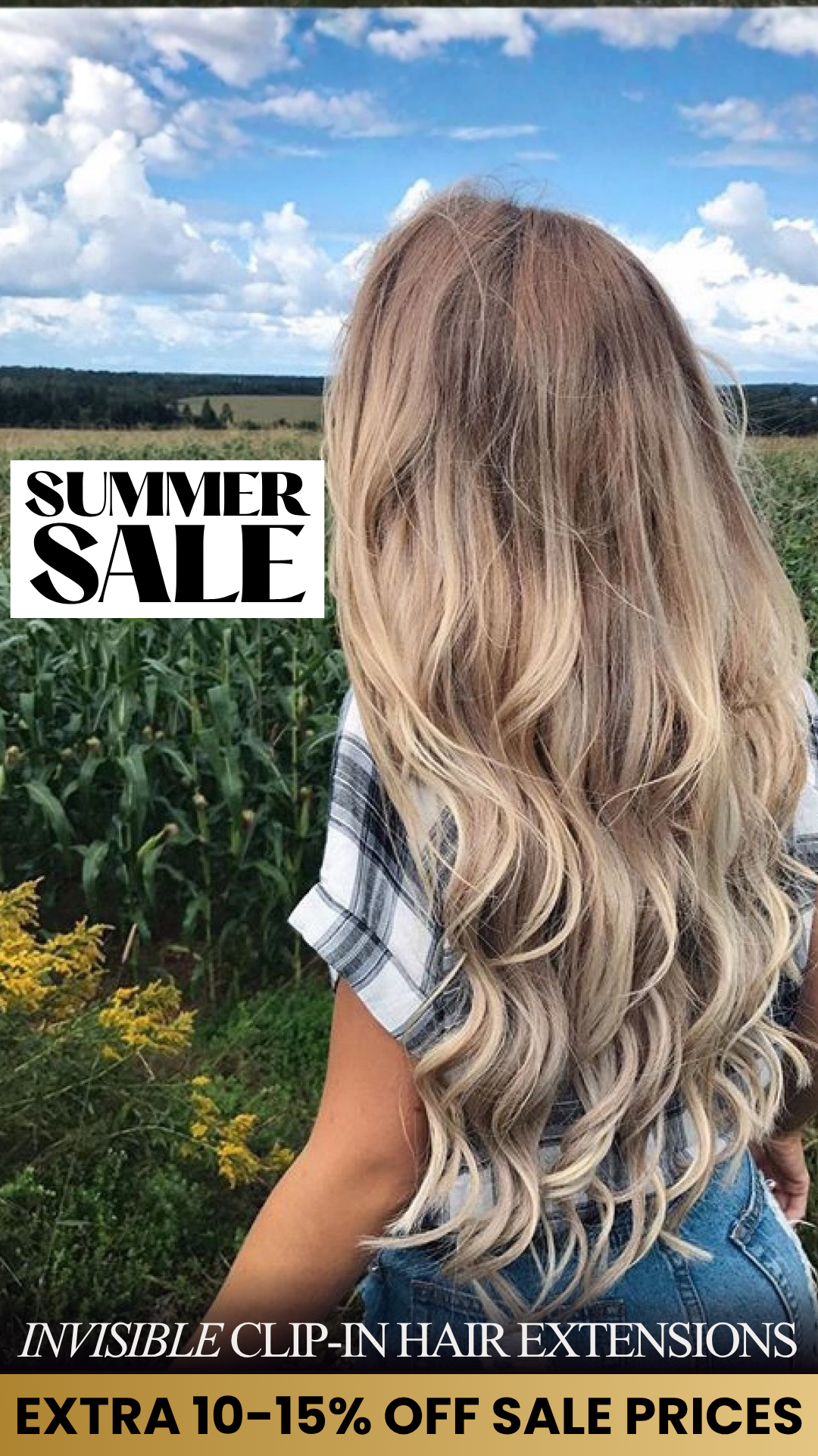 Official Foxy Locks Extensions Facebook ad