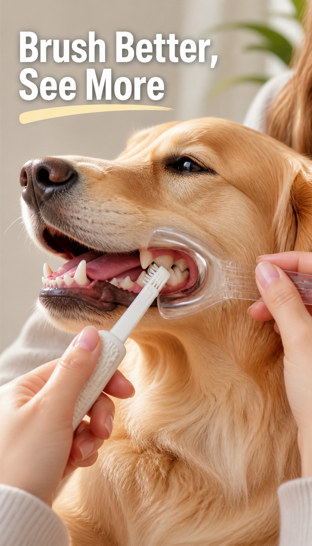 Lettuce Pets Facebook ad: Stop the dog brush battle