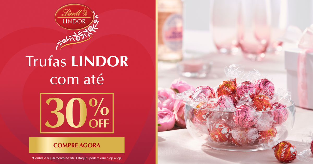 Lindt Facebook ad