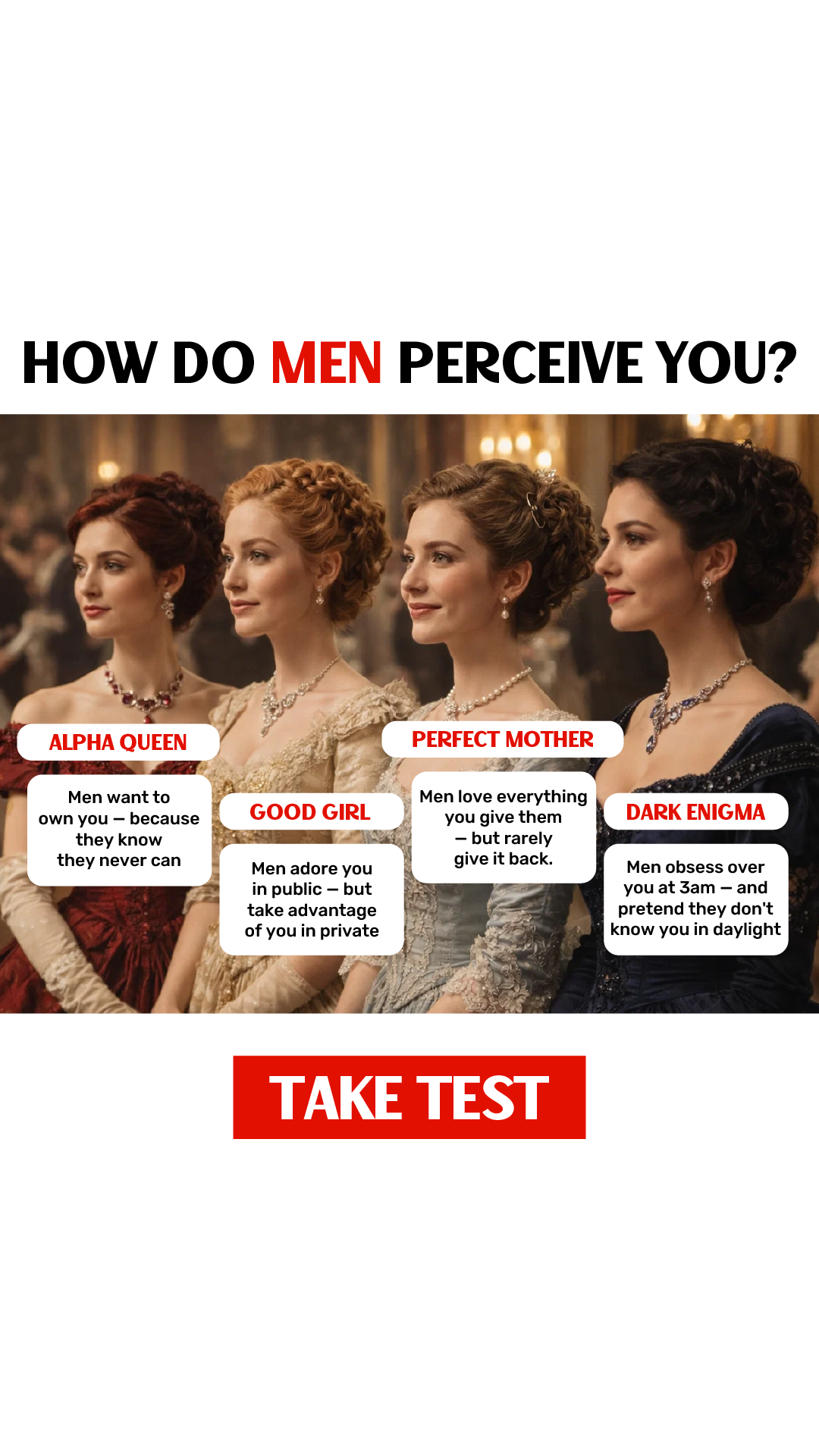 Personality Type Facebook ad