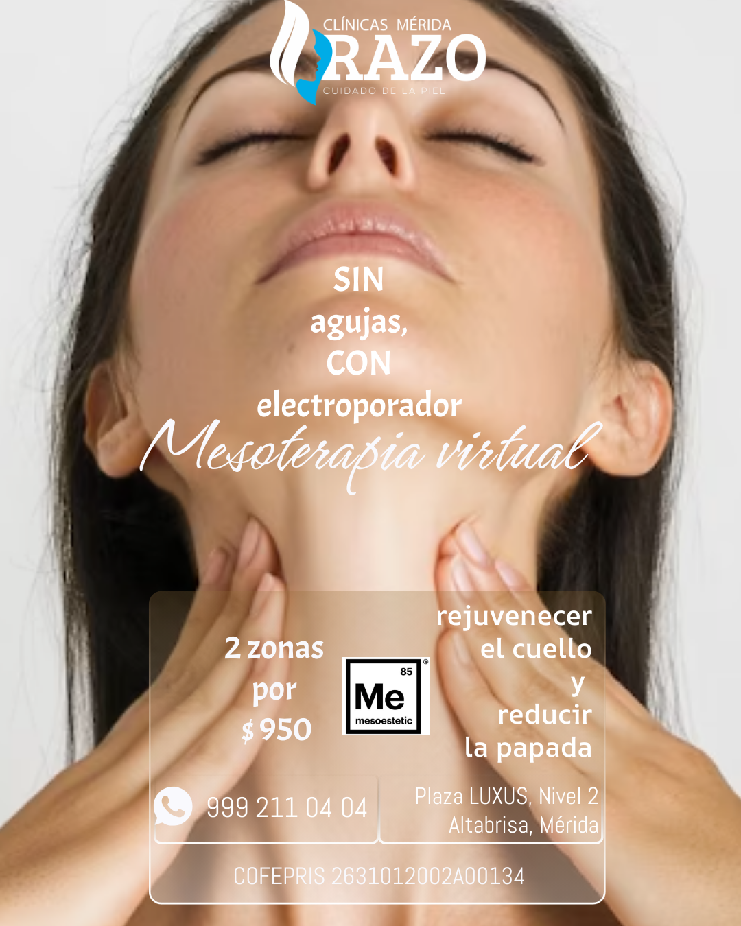 Clínicas Razo Mérida Facebook ad: Tu piel eres tú!