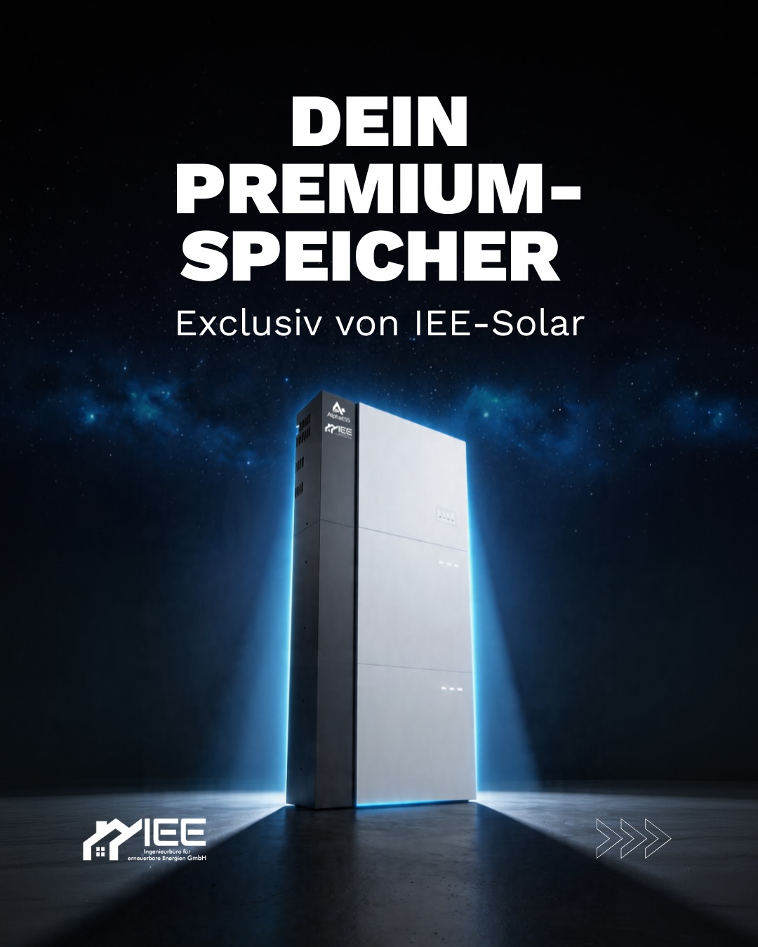 IEE Solar - Gifhorn Facebook ad: Nicht jeder darf AlphaESS installieren.