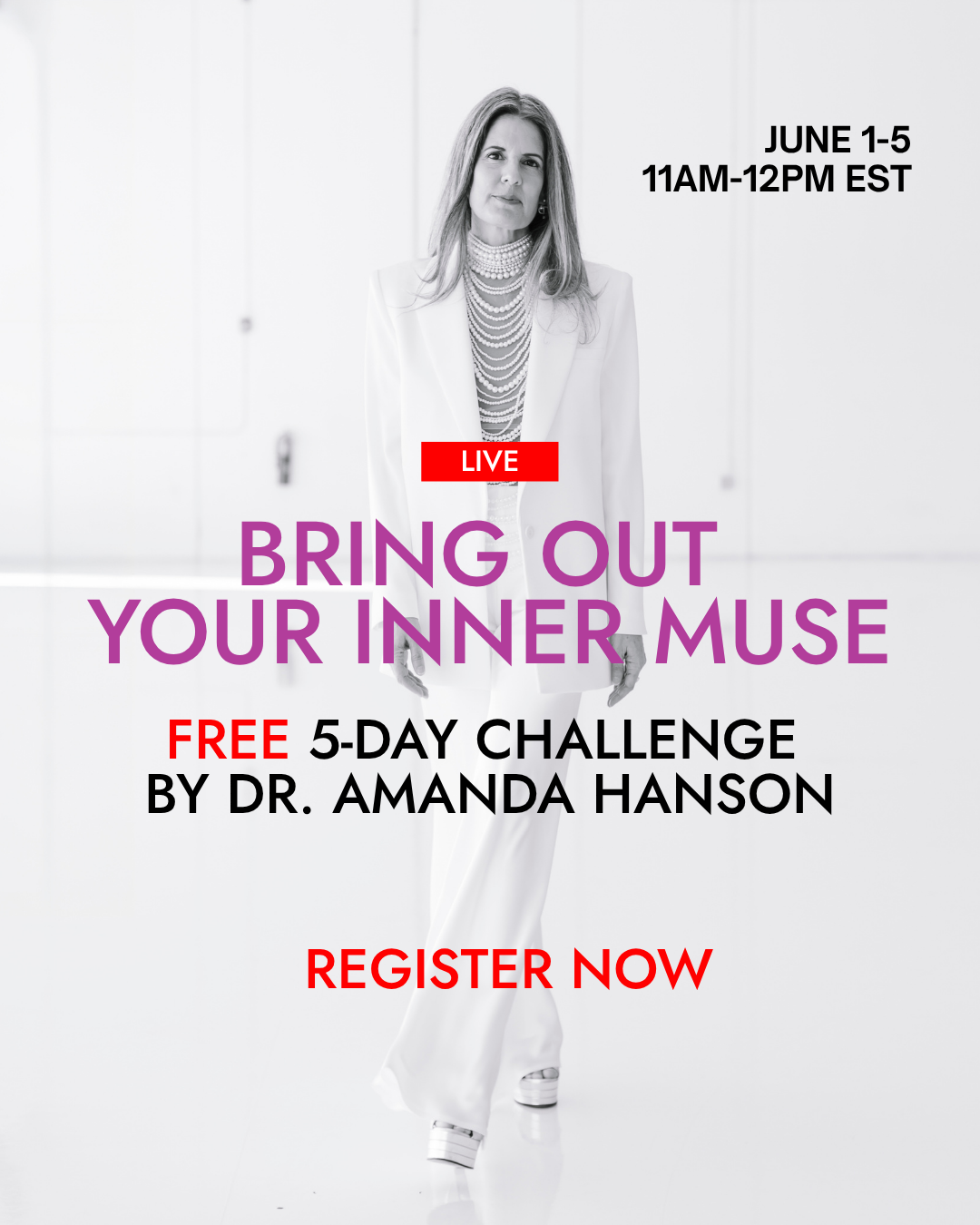 Amanda Hanson - Midlife Muse Facebook ad